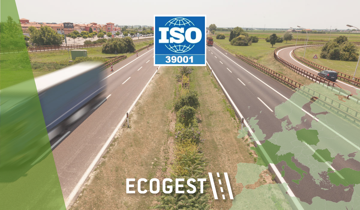 Ecogest ottiene la certificazione ISO 39001 “sistema di gestione per la sicurezza stradale”