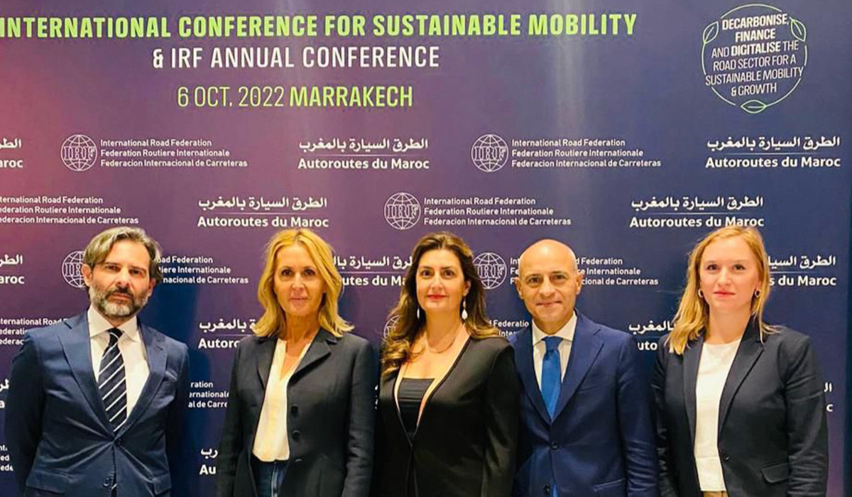 Ecogest, unica società europea di servizi del verde autostradale intervenuta oggi alla IV Conferenza Mondiale sulla Mobilità Sostenibile in Marocco