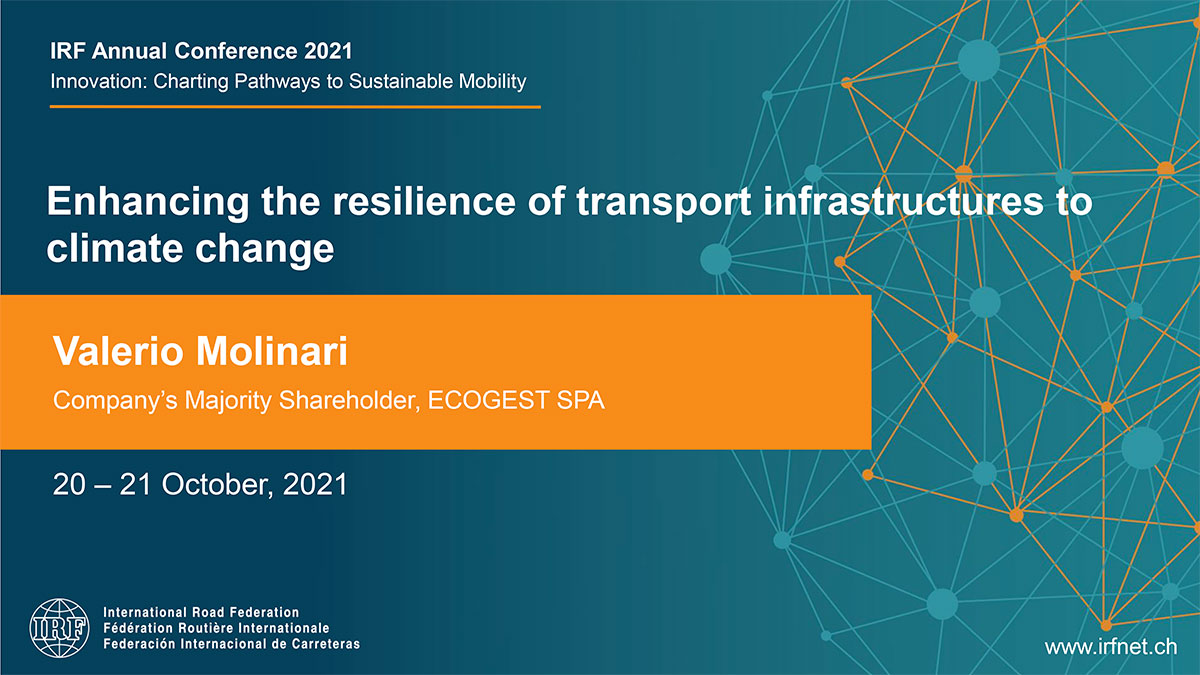 IRF Annual Conference 2021 – Innovation: Charting Pathways to Sustainable Mobility