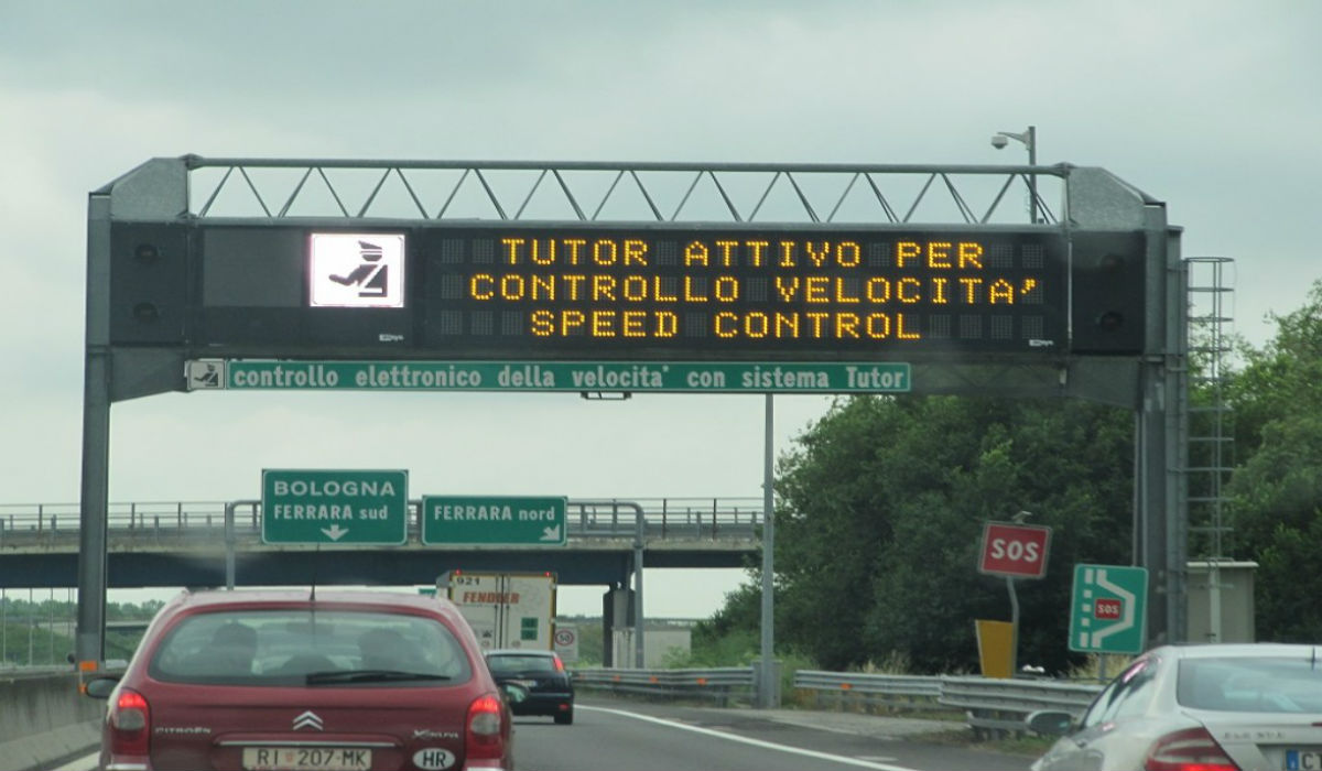 Il 25 luglio debuttano i nuovi Tutor sulle autostrade