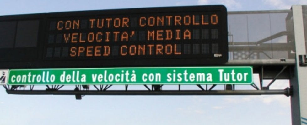 Tutor spenti in autostrada, è ufficiale